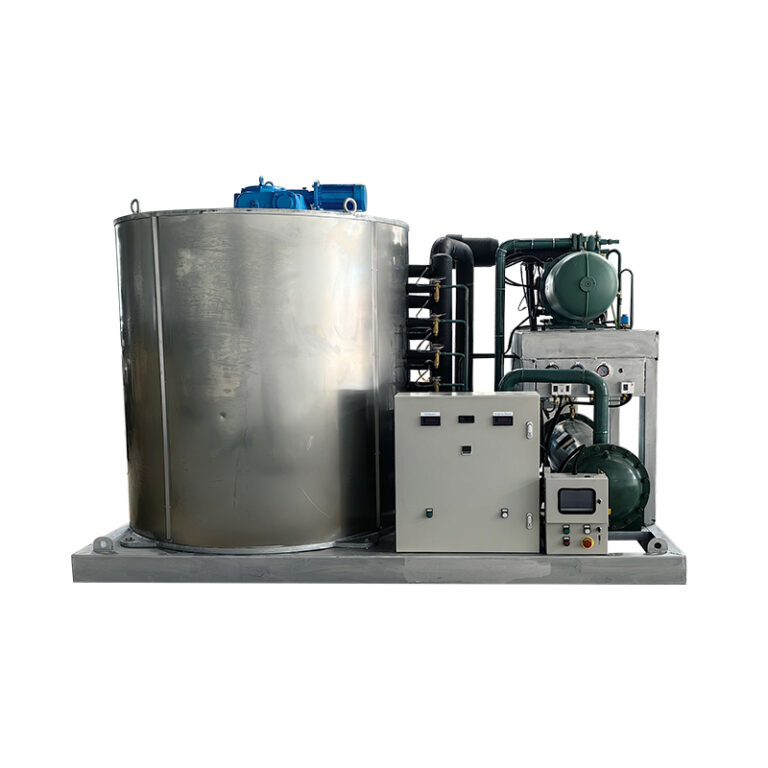 MICEM 20-ton flake ice machine, front view