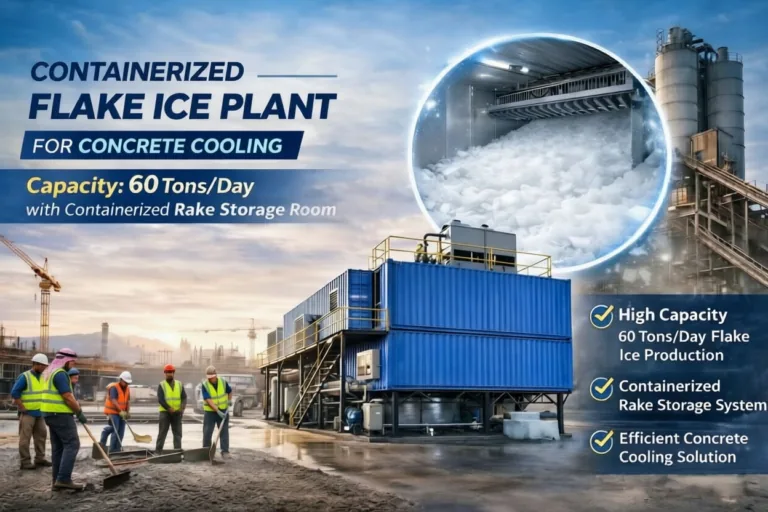 Flake Ice: A Game-Changer in Concrete Cooling