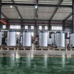 MICEM flake ice evaporators, front view