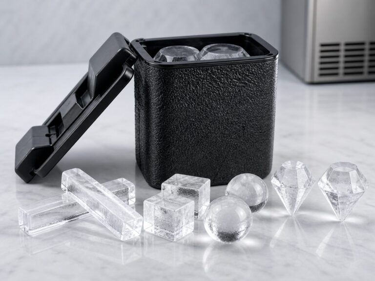 Ice Molds freezing process diagram