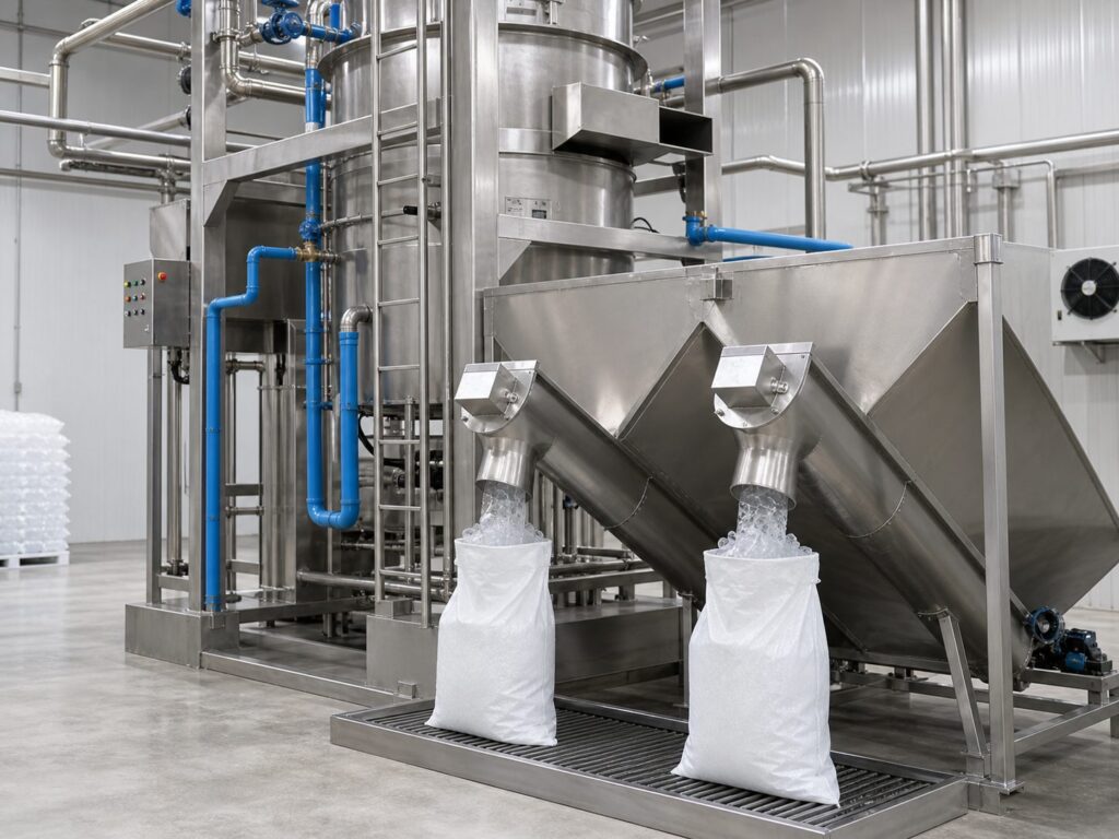 Traditional Tube Ice Packing Machine