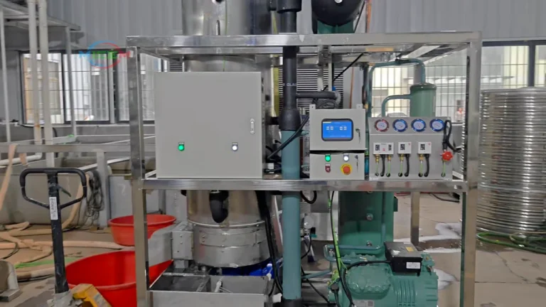 5 Ton Tube Ice Machine shown in the actual running video