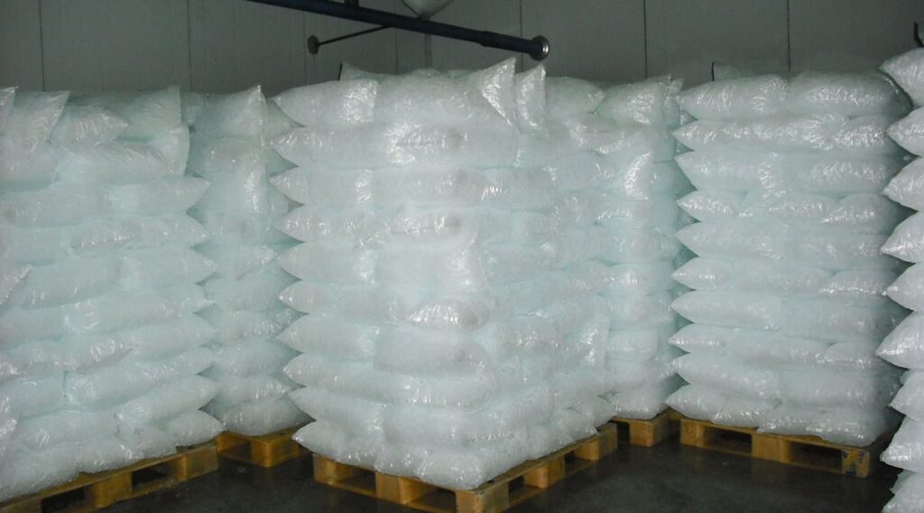 Tube Ice Storage Room
