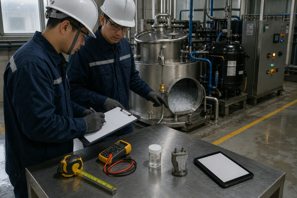Evaporator quotation configuration inputs