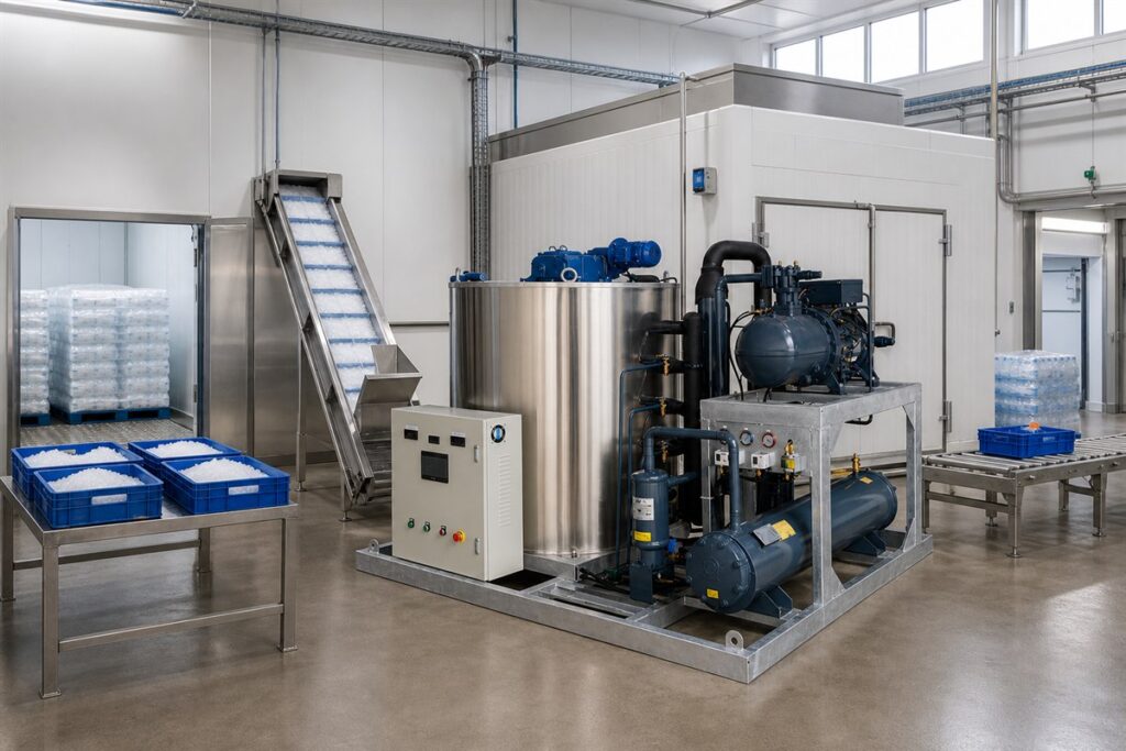 [下载封面图](C:/Users/Admin/Desktop/制冰机/output/imagegen/industrial-ice-machine-cost-guide/industrial-ice-machine-cost-guide-cover.jpg)工业制冰机项目报价指南