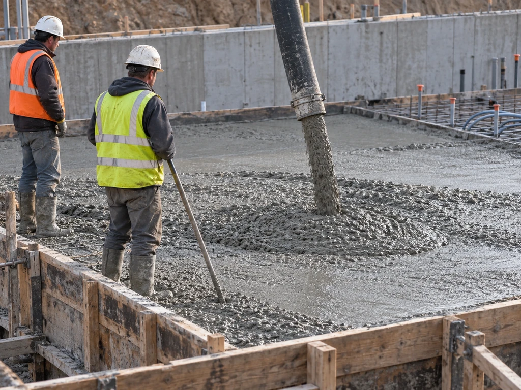 Mass Concrete Pour