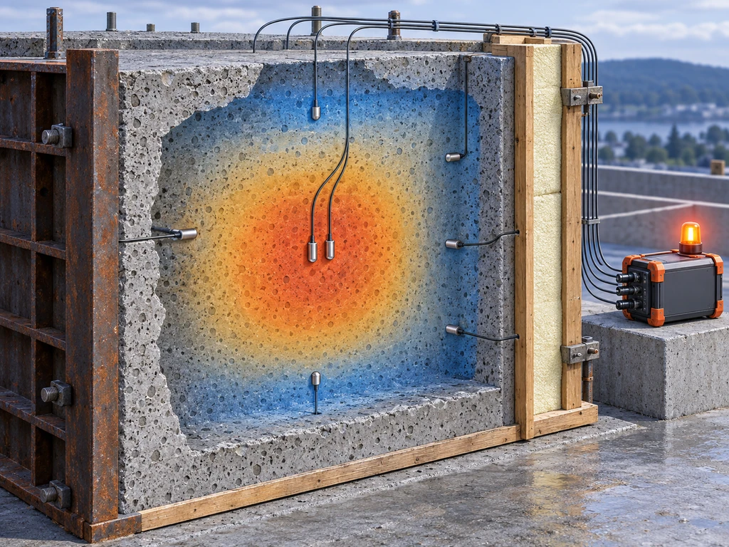 Mass Concrete Sensor Layout