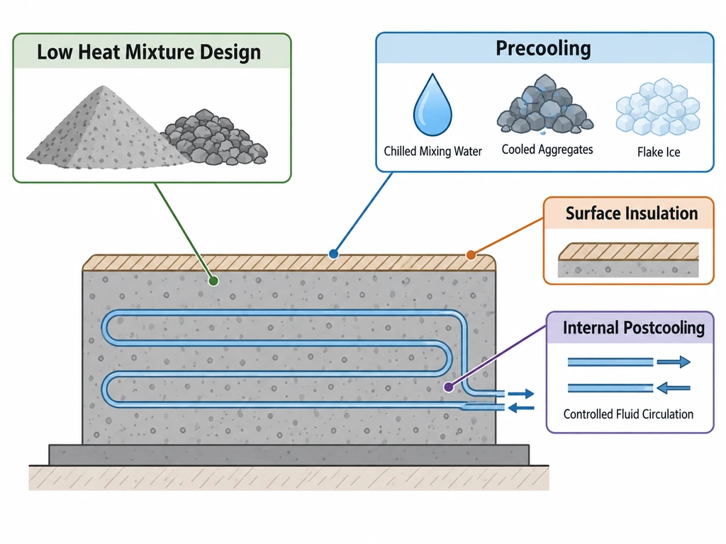 Mass Concrete Temperature Control