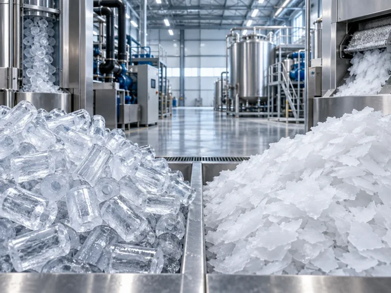 tube ice vs flake ice machine cost comparison