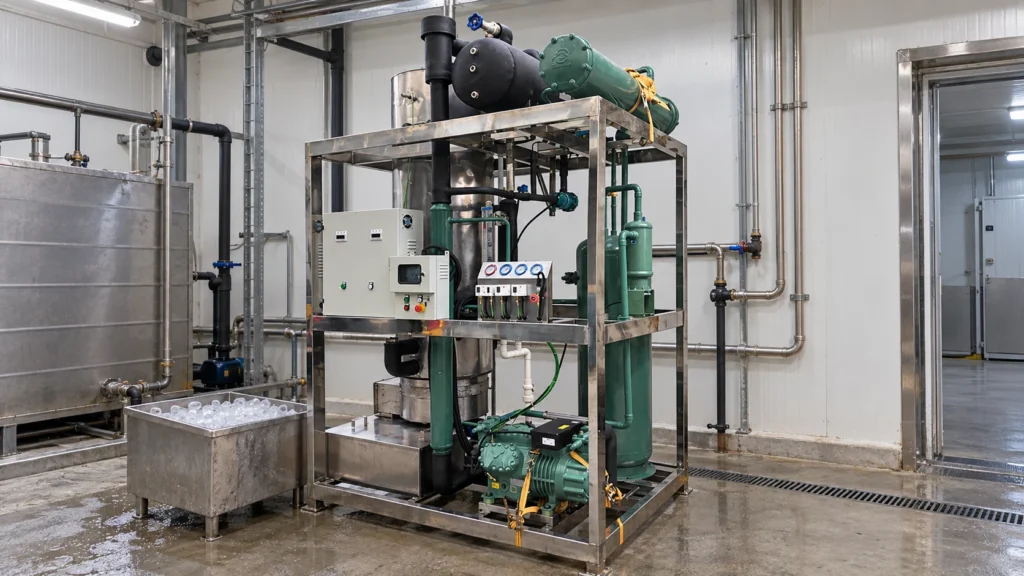 10-ton tube ice machine