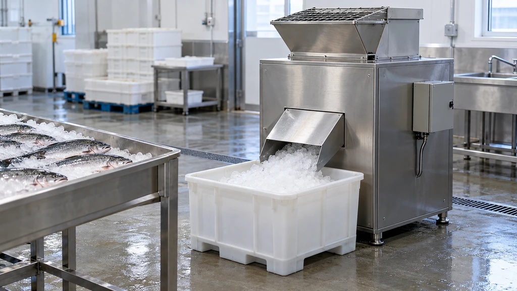 Ice Crusher Output Weighing Trial