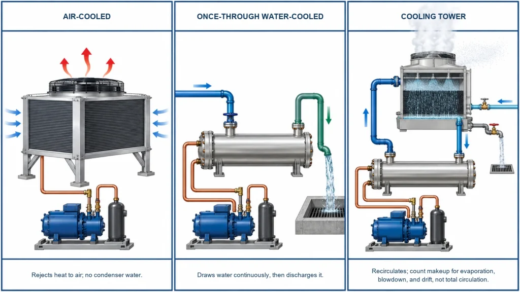 M&eacute;thodes de refroidissement dans une usine de glace